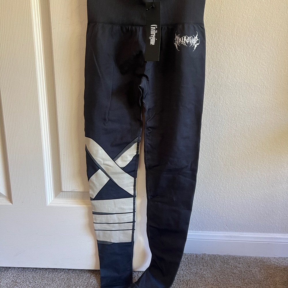 Civil Regime Death Note Bandage Leggings